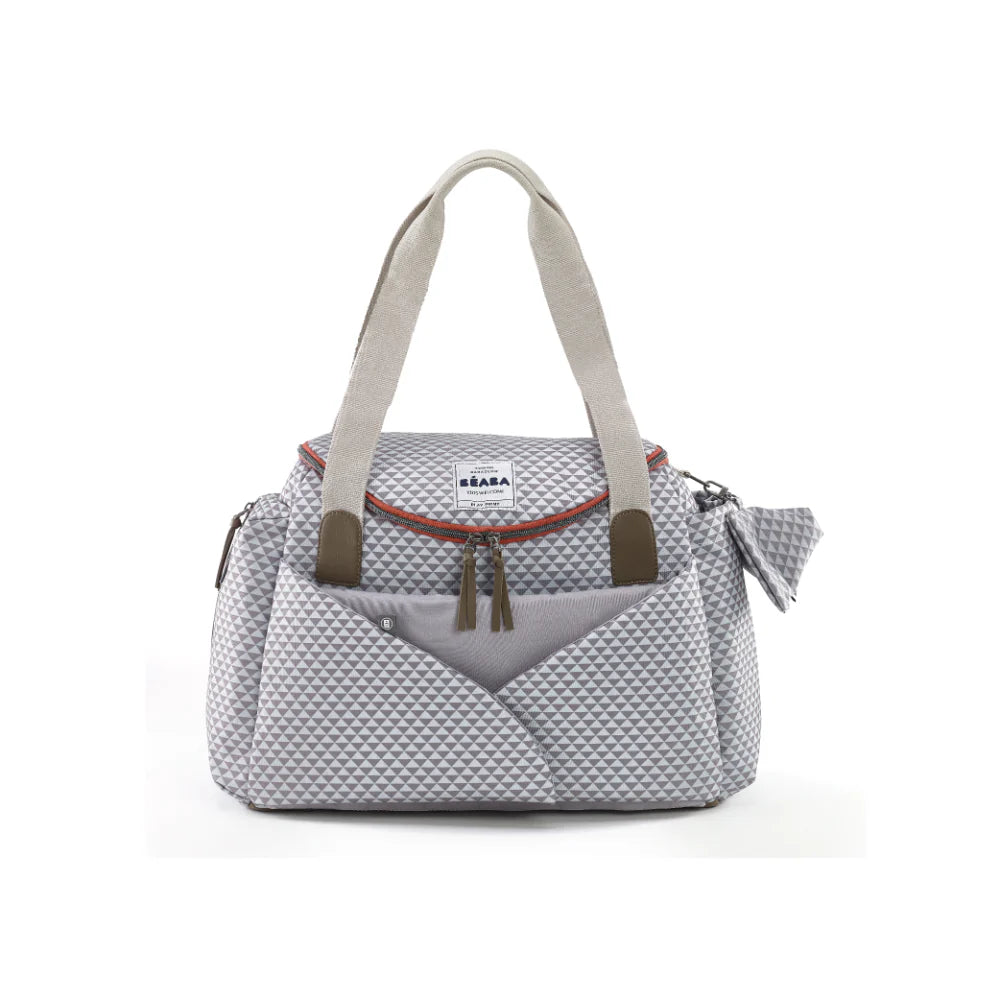BÉABA Sydney 21L Diaper Bag with Changing Mat – Heather Grey