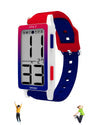 Spiky Multi-functional Digital Sports Watch EVA44 2–12Y – Blue