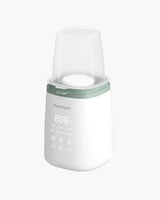 Momcozy 6-in-1 Fast Baby Bottle Warmer - White/Green