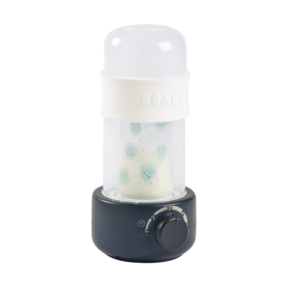 BÉABA BabyMilk Second 3-in-1 Bottle Warmer & Sterilizer – Night Blue