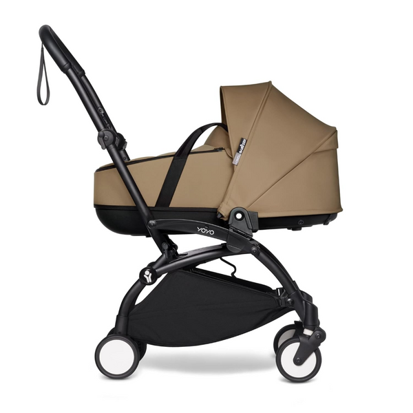 Babyzen Stroller YOYO² With bassinet - Black Frame Toffee
