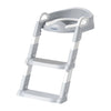 Hopop Potty Training Seat Toddler Step Ladder Foldable One Size – Grey