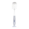 Hopop 2-IN-1 Bottle & Nipple Cleaning Brush with Grooved Handle - GREY