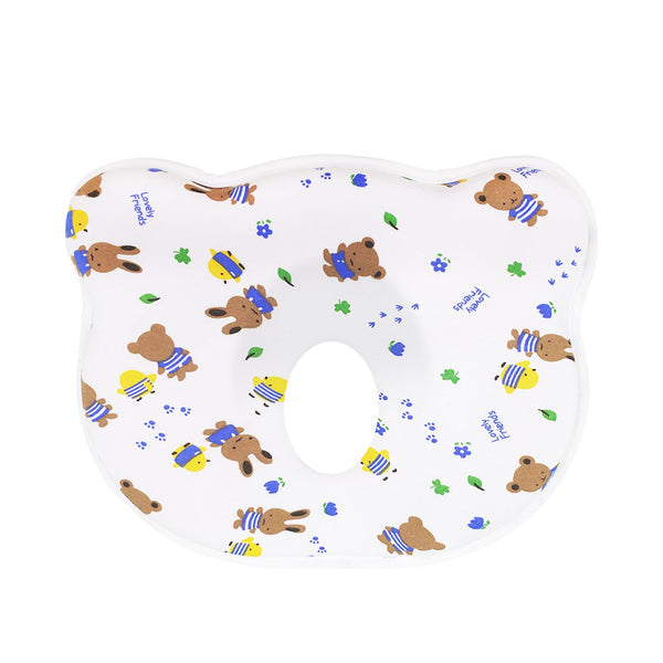 Hopop Memory Foam Baby Head Shaping Pillow Newborn & Infant Friends