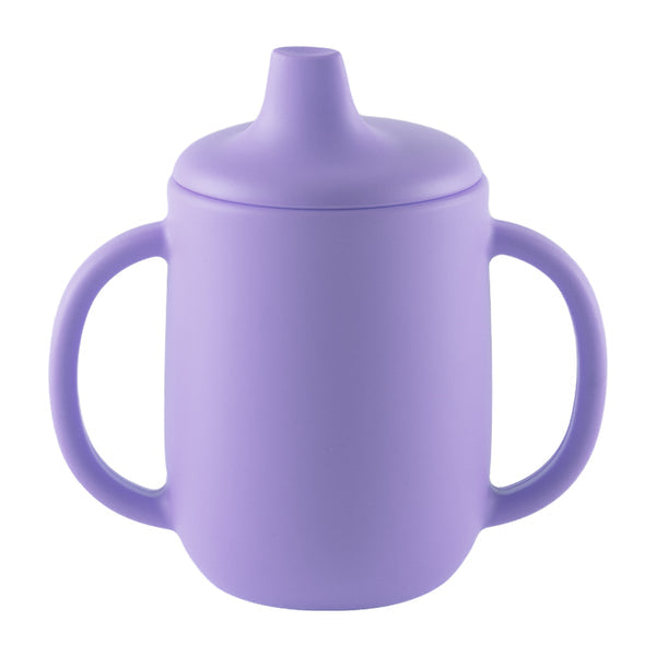 Hopop 3-in-1 Sipper Cup with Spout & Straw 210 ml Purple