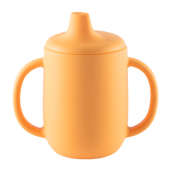 Hopop 3-in-1 Sipper Cup with Spout & Straw 210 ml Orange