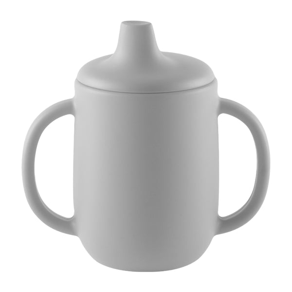 Hopop 3-in-1 Sipper Cup with Spout & Straw 210 ml Grey