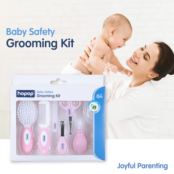 Hopop 7-in-1 Baby Grooming Kit One Size Blue