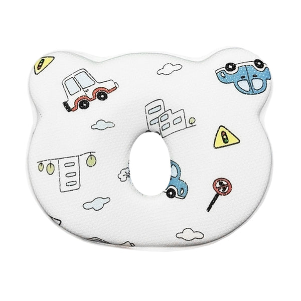 Hopop Memory Foam Baby Flat Head Shaping Pillow