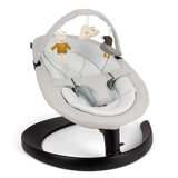 Nuna LEAF Grow Baby-to-Big-Kid Bouncer with Toy Bar – Driftwood