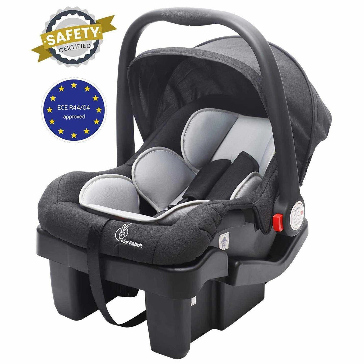 R For Rabbit Car Seat Picaboo Grand Black Grey