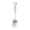 Hopop 2-in-1 Bottle & Nipple Cleaning Brush Grooved Handle with Hanging Storage One Size – Grey