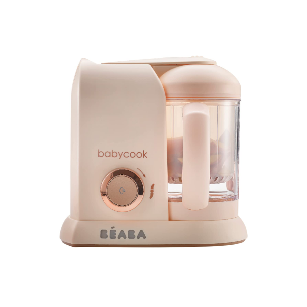 Béaba Babycook Solo 4-in-1 Baby Food Maker – Rose Gold
