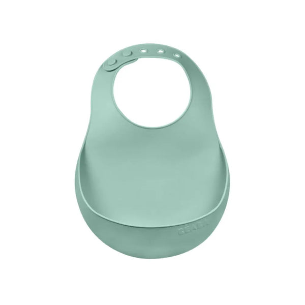 Beaba Silicone Bib - Sage Green