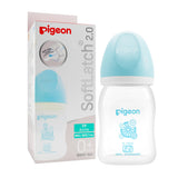 Pigeon Softlatch 2.0 Nursing bottle 160ml - Blue