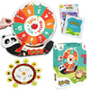 Webby Wooden Spin Win - Spin, Match & Win Educational Game