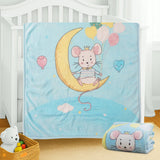 Hopop Soft & Warm Baby Blanket – Cozy, Lightweight & Gentle on Skin - Assorted