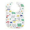 HopopEasy-Clean Waterproof Baby Apron Bib with Crumb Catcher Asorted