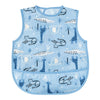 HopopEasy-Clean Waterproof Baby Bib with Food Catcher Pocket Asorted