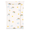 Baby Changing Mat Hopop Soft Cushioned Waterproof & Wipeable 71×47cm – Rainbow