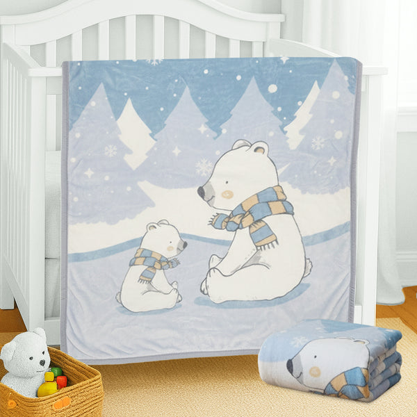 Hopop Soft & Warm Baby Blanket – Cozy, Lightweight & Gentle on Skin - Assorted