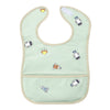 HopopEasy-Clean Waterproof Baby Apron Bib with Crumb Catcher Asorted