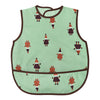HopopEasy-Clean Waterproof Baby Bib with Food Catcher Pocket Asorted