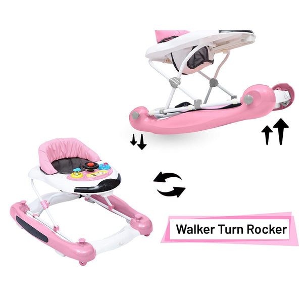 R For Rabbit Baby Walker Ringa Ringa Pink White