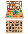 Hilife English Alphabet 3-Layer Lowercase Wooden Puzzle 32.3 x 24 cm Multicolour