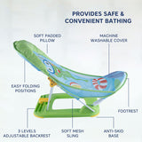 Hopop Anti-Skid Compact Baby Bather 0-12 Months Green