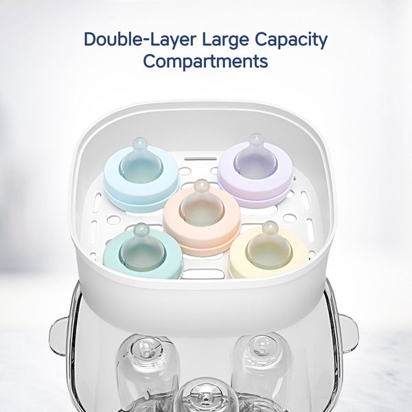 Hopop 2 in 1 Compact Baby Bottle Sterilizer