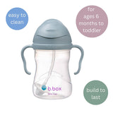 b.box Weighted Straw Sippy Cup 240 ml – Ocean Blue