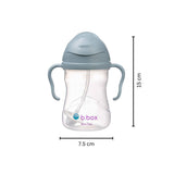 b.box Weighted Straw Sippy Cup 240 ml – Ocean Blue