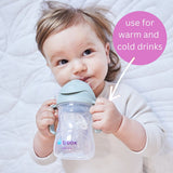 b.box Weighted Straw Sippy Cup 240 ml – Sage Green | 6M+