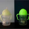 B Box Weighted Straw Sippy Cup - Glow In The Dark