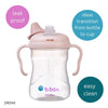 B Box Soft Spout Cup 240Ml - Blush Light Pink