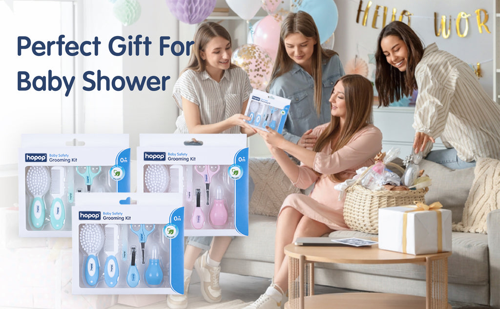 Hopop Grooming Kit for Newborns & Toddlers – Safe & Complete Baby Care Set