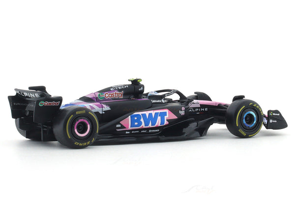 2024 Alpine A524 No. 10 Pierre Gasly 1:43 Bburago Formula 1 diecast scale model car