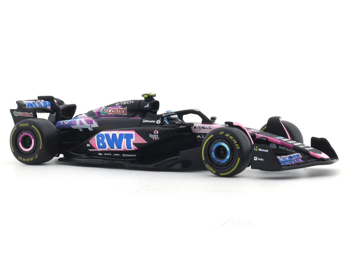 Bburago 2024 Alpine A524 No. 10 Pierre Gasly 1:43 F1 Diecast Model Car