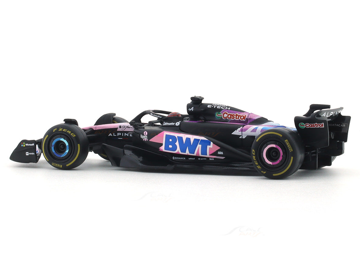 Bburago 2024 Alpine A524 No. 31 Esteban Ocon 1:43 F1 Diecast Model