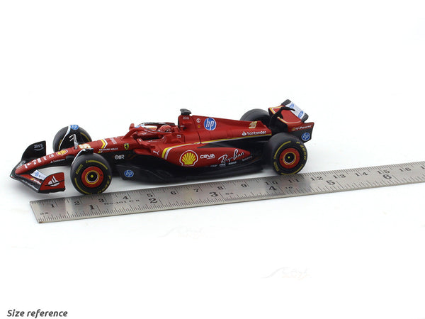 2024 Ferrari SF24 Charles Leclerc 1:43 Bburago Formula 1 diecast scale model car