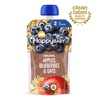 HappyBABY Organic Apples,Blueberry & Oats