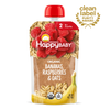 HappyBABY Organic Banana,Raspberries & Oats