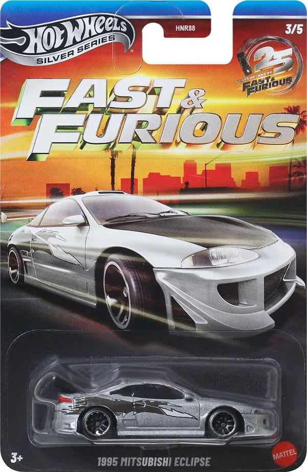 Hot Wheels fast And Furious Silver Series Pack Of 5