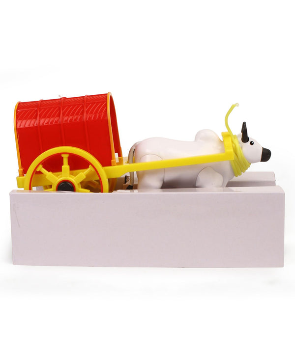 Giggles Pull Along Bullock Cart Toy