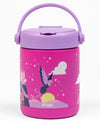 Kicups Joyful Jar Stainless Steel Insulated Food Jar 488 ml Pink