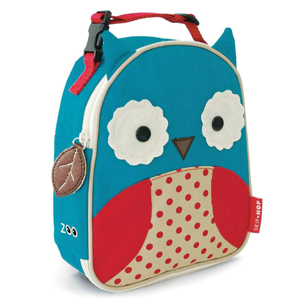 Skip Hop Zoo Lunchie Insulated Kids Lunch Bag, Owl
