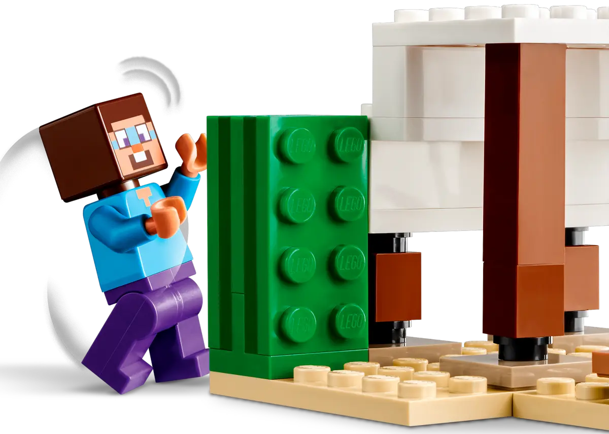 LEGO Minecraft Steve's Desert Expedition 6+ 75Pcs 21251