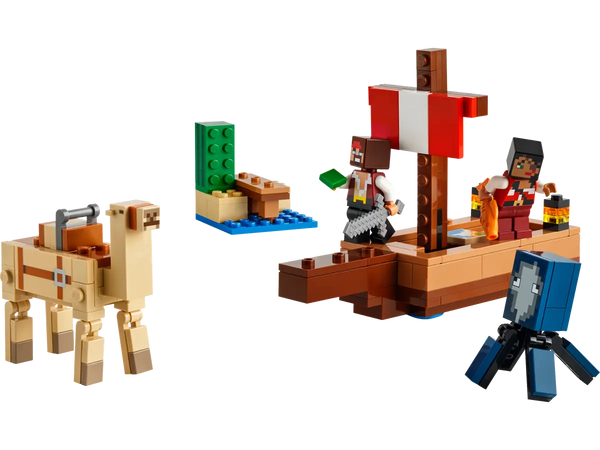 LEGO Minecraft The Pirate Ship Voyage 8+ 166Pcs 21259