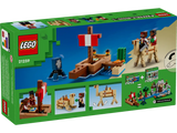 LEGO Minecraft The Pirate Ship Voyage 8+ 166Pcs 21259